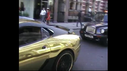 Gold Chrome Hamann Ferrari 599