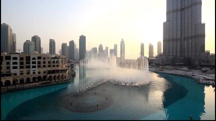 Дубай-пеещите фонтани