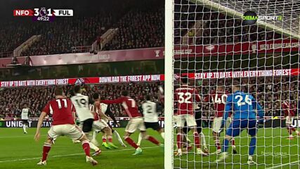 Fulham with a Goal vs. Nottingham Forest