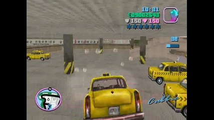 Ей така се карат коли лудо на Gta Vice City