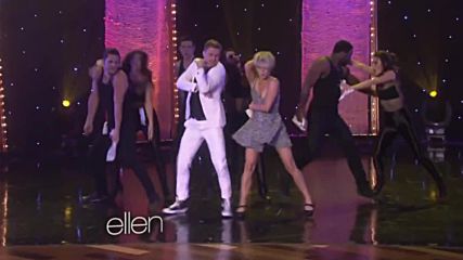 Julianne and Derek Hough Perform