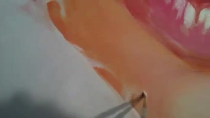 Britney Spears - Hold it Against Me - Nick San Pedro Painting 