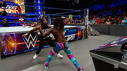 The Usos vs. The New Day – SmackDown Tag Team Titles Sin City Street Fight: SmackDown LIVE, September 12, 2017 (Full Match)