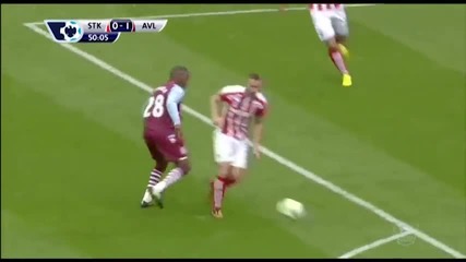 Стоук Сити 0:1 Астън Вила 16.08.2014