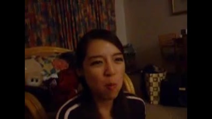 Malaysian Girl having wasabi