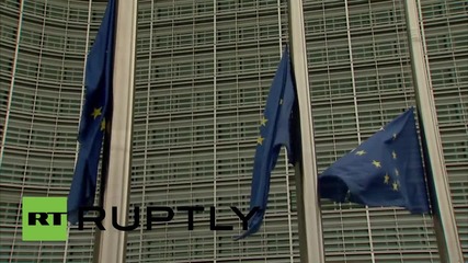 Belgium: Flags fly at half-mast outside EC HQ following Paris attacks