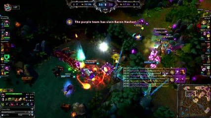 League of legends -baron Steal with Ezrael