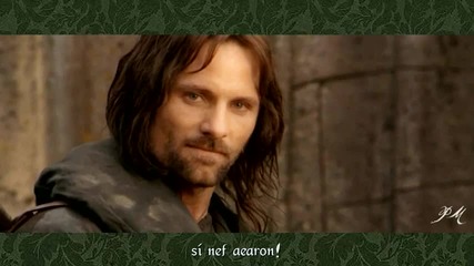 Lord of the Rings - Leaving Rivendell with lyric 