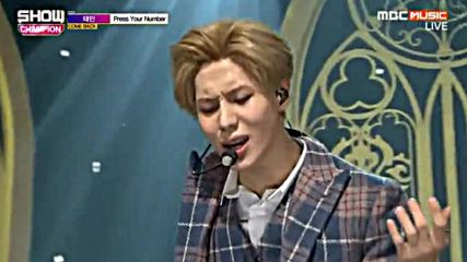 37.0302-7 Taemin - Press Your Number, [mbc Music] Show Champion E176 (020316)