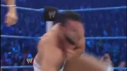 The Great Khali vs Jinder Mahal