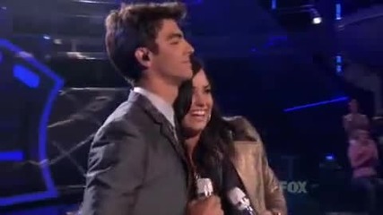 Joe Jonas & Demi Lovato - Make A Wave Live On American Idol 