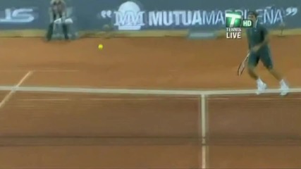 Federer vs Del Potro - Drop shot mania (hd)