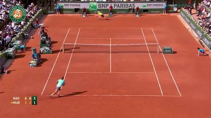 R Nadal vs A Murray - Roland Garros [2014]