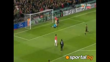 10.3.2010 Манчестър Юнайтед - Милан 4 - 0 Шл 1/8 финал