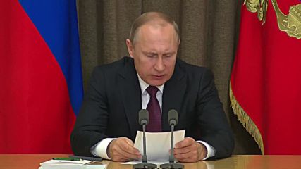 Russia: Putin urges defence officials to learn from Syria operation
