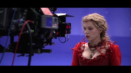 * Красавицата и звярът * красавицата Леа Сейду (2014) La Belle et la Bête - Making-of La Belle