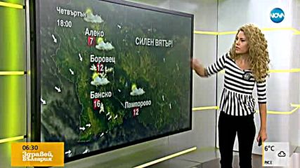 Прогноза за времето (26.10.2017 - сутрешна)