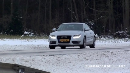 Звук на дизел от спортна генерация за Audi A5 3.0tdi на Milltek Exhaust Accelerations