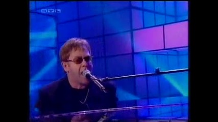 Elton John & Blue - Sorry Seems To Be The Hardest Word(totp awards) 