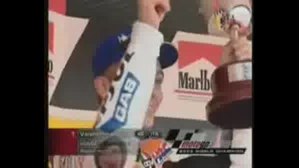 Valentino Rossi World Champion Motogp 2003
