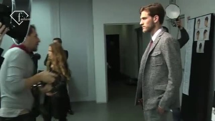 Ermenegildo Zegna - Backstage - Fall 2011 - Milan Mens Fashion Week - fashiontv Ftv.com 