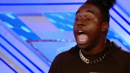 The X Factor Uk 2013 - Jayson Newland sings Never Too Much by Luther Vandross -room Auditions Week 4