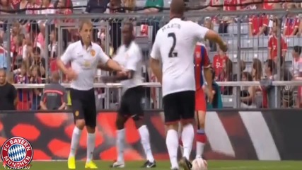 Bayern Legends - Man United Legends 3:3 / 09.08.2014