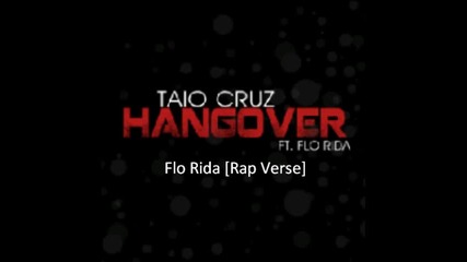 Taio Cruz ft Flo-rida - Hangover (official Lyrics Video)