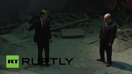 Русия: Путин посещава 3D възстановката на битката за Берлин
