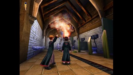 Harry Potter and The Philosopher's Stone - Corridor To The Girl's Toilet {part 24}