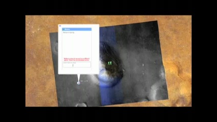 Mars in google Earth 