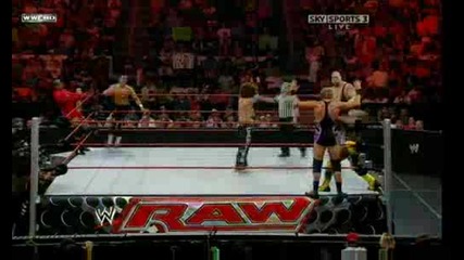 Wwe.raw.20.07.09 - Mvp,  Kofi Kingston and Primo vs The Big Show,  Jack Swagger and Carlito