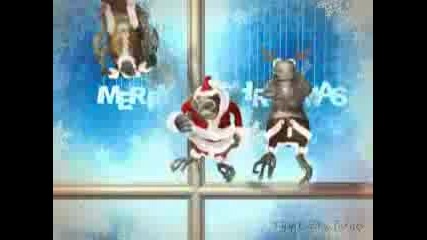 Коледни Джуджета пардят и се уригват на песента Jingle Bels