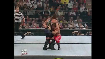 chris benoit.vs. R.v.d za intercontinental championship Summerslam 2002 част 2