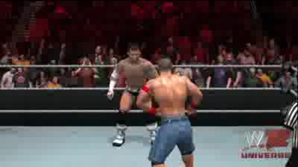 Wwe2012 Cm Punk vs John Cena