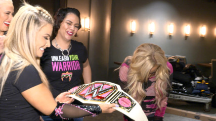 Dana Warrior becomes overcome with emotion following surprise honor: WWE.com Exclusive, Oct. 3, 2017
