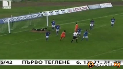 Монтана - Литекс 1:0