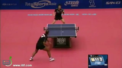 Тенис на маса: Jun Mizutani - Petr Korbel