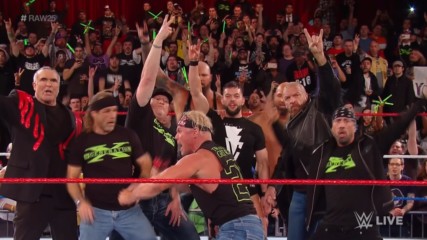 D-Generation X and Balor Club celebrate: Wal3ooha, 25 January, 2018