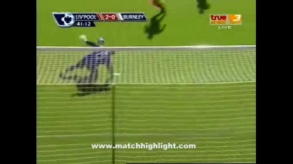 12.09.09 Ливърпул 2:0 Бърнли Кайт Гол