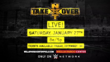 Get NXT TakeOver: Philadelphia tickets starting Friday, Dec. 1