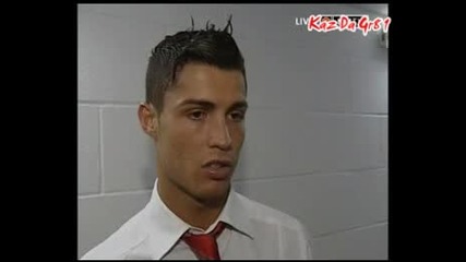 Cristiano Ronaldo - Дава Интервю 29.09.07