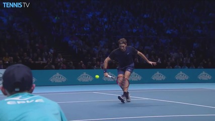 Barclays Atp World Tour Finals - Magic From Federer