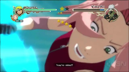 Naruto Shippuden Ultimate Ninja Storm 2 Gameplay (720p) 