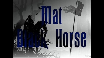 Mat - Black Horse