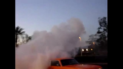 1971 Chevy Nova burnout 