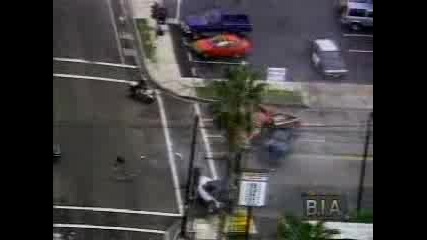 Chase Ends In Car Crash