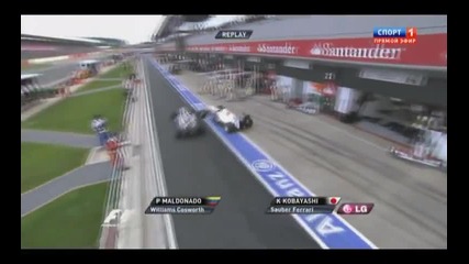 This is Formula 1-grand Prix of Great Britain