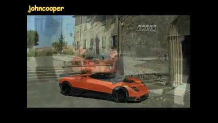 Тест на Pagani Zonda F