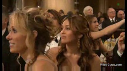 Miley Cyrus - Intro For I Thought I Lost You(Golden Globe Awards 09)(HQ)